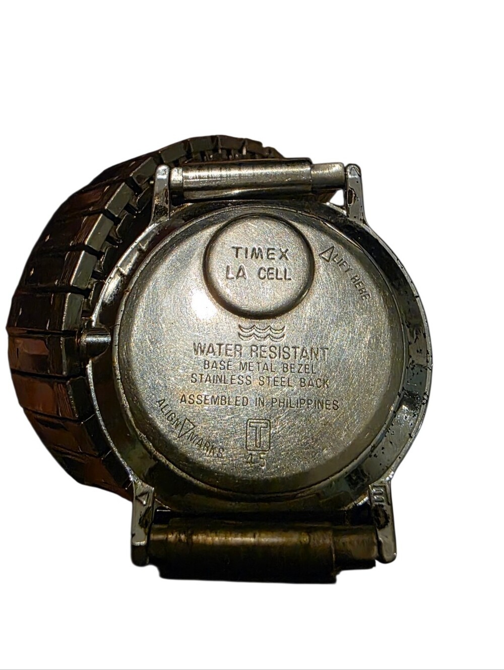 Timex Silver-Tone Watch - Vintage - Picture 3 of 3